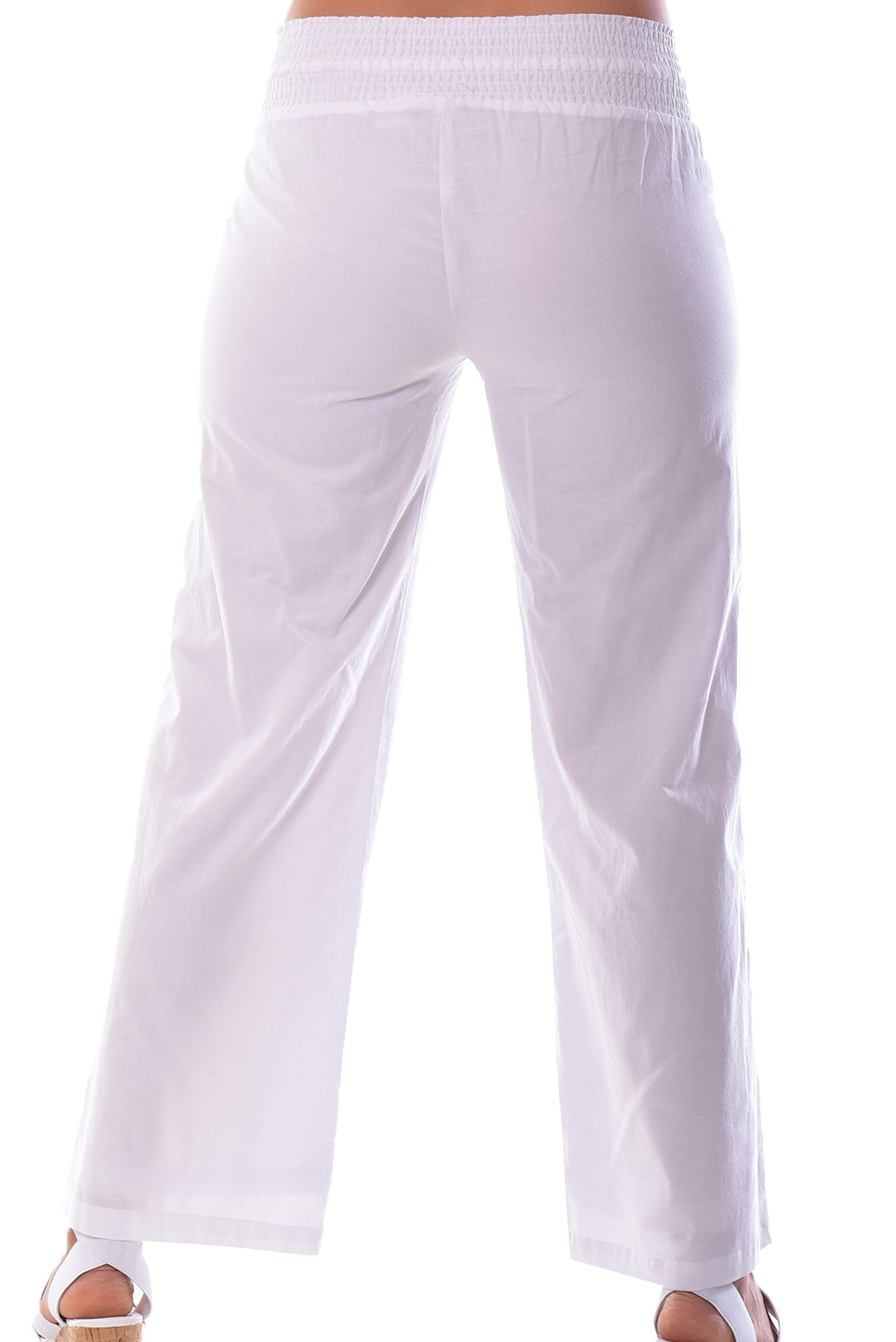 Azucar Women's Drawstring Waist Pants - LRPP1565 - Casual Tropical Wear