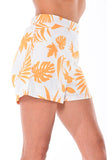 AZUCAR LADIES PRINTED SHORTS WITH LINING - side view LRH1701