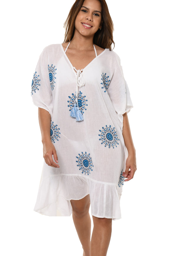 Azucar Ladies Square Beach Cover-Up  - LCT203