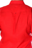 Bohio 100% Linen Fancy Guayabera Style Shirt For Men - Pin-Tucked in (3) Colors MLFG2025 - Casual Tropical Wear