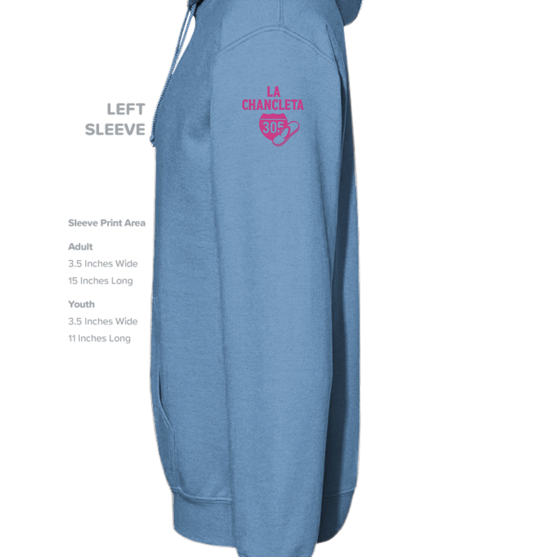 COLUMBIA BLUE - SLEEVE_LEFT