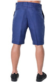 Bohio Mens 100% Linen Casual Flat Front Summer Linen Shorts in (5) Colors - MLH40
