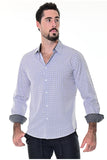 Bohio Mens Casual Print Shirt - Vacay Long Sleeve Button Up Night Life - MXL1681